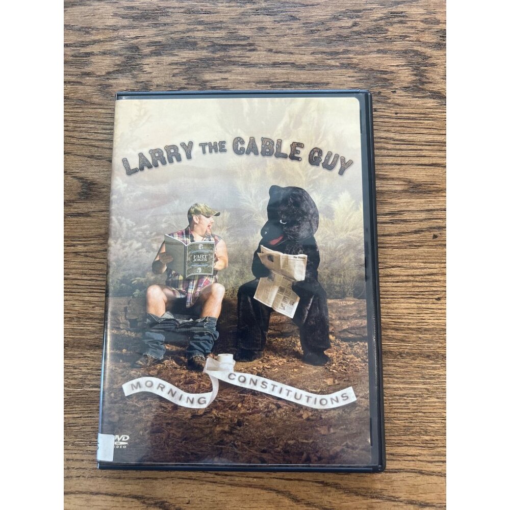 Larry The Cable Guy Morning Constitutions 2007 DVD Stand-Up Comedy Pre-Owned